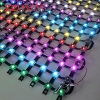 Écran vidéo LED RGB résistant aux intempéries pour affichage publicitaire extérieur, panneau d'affichage architectural pour façade
