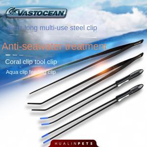 Pince à corail moderne en fibre de carbone de haute qualité, nouvelle pince incurvée épaissie pour eau de <span class=keywords><strong>mer</strong></span>, outil d'aquarium pour aquarium de poissons - Product Image 3