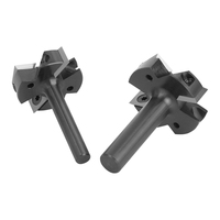 8mm 12mm 1/2mm CNC surfaçage routeur peu pour bois 4 cannelures Spoilboard insérer carbure dalle visage fin fraise