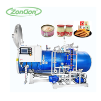 Sachet de stérilisation autoclave entièrement automatique Emballage flexible Bâton de cornue Boissons protéinées Produits laitiers