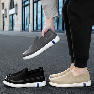 Zapatos para Caminar de Malla Gris Claro, Sin Cordones, Punta Redonda, Entresuela Transpirable de EVA, Suela de Goma, Estilo para Todas las Temporadas - Product Image 4