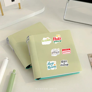 Paquete de 52 Pegatinas Decorativas Divertidas e Impermeables para Personas que Tienen Dificultades para Levantarse, para Botellas de Agua - Product Image 5