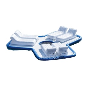 Île flottante gonflable tropicale <span class=keywords><strong>Tahiti</strong></span> <span class=keywords><strong>Ocean</strong></span> pour piscine, à vendre - Product Image 1