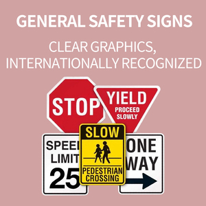 Consegna rapida non è consentito l'accesso al cerchio per uso esterno ad alta resistenza in lega di alluminio a basso costo di manutenzione segnaletica di sicurezza stradale - Product Image 3