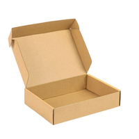 Boîte d'expédition en carton ondulé personnalisée avec logo, emballage écologique pour l'envoi de boîtes d'abonnement
