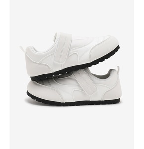 Zapatillas Blancas <span class=keywords><strong>de</strong></span> Punta Ancha Estilo Barefoot con Cierre <span class=keywords><strong>de</strong></span> Velcro, Calzado Escolar Informal, Antideslizantes, Planas, para Caminar, Personalizables OEM ODM - Product Image 2