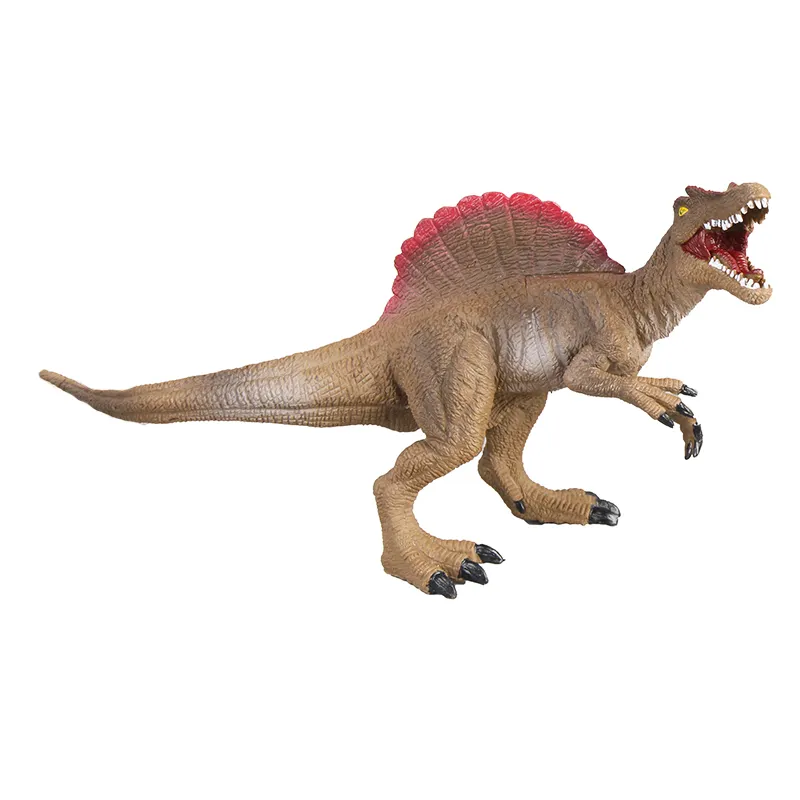 New Standing Static Natural Realistic Model Soft Stretchy Plastic Dinosaurs Toys