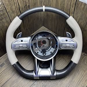 <span class=keywords><strong>Volant</strong></span> en cuir et fibre de carbone pour Mercedes Benz <span class=keywords><strong>W204</strong></span>, compatible avec Cla C117 W176 W212 W213 W207 W218 X204 W117 S204 C204 <span class=keywords><strong>C63</strong></span> <span class=keywords><strong>AMG</strong></span> - Product Image 3