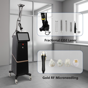 เครื่องเลเซอร์ CO2 Fractional 2 in 1 พร้อม Gold RF Microneedling สำหรับฟื้นฟูผิว ราคาโรงงาน เหมาะสำหรับร้านเสริมสวยและการดูแลผิว - Product Image 1