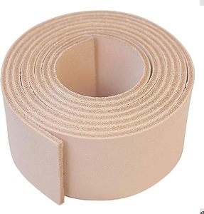 Nguy hiểm Chủ Đề tự nhiên veg tan 8/9 ounce vành đai da trống, thêm dải dài 1 "x 60" - Product Image 1
