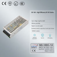 Convertisseur DC-DC OKEY SD-100-24 100W 24V 4.2A Entrée 36-72VDC Alimentation Industrielle Isolée SMPS à Sortie Unique Efficacité 81%