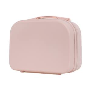 Boîte de rangement de cosmétiques portable, petite trousse de maquillage de voyage, matériau PP léger avec fermeture éclair et poche en filet pour usage domestique - Product Image 2