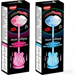 Piruleta Musical Personalizada OEM con Audio, Caramelo de Conducción Ósea, Halal, Sin Azúcar, para Niños, Venta al <span class=keywords><strong>por</strong></span> Mayor, Piruleta Musical para Fiestas - Product Image 4