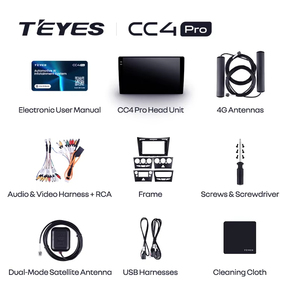 Autoradio multimédia TEYES CC4 <span class=keywords><strong>PRO</strong></span> pour Dongfeng S30 H30 Cross 2011-2018, CarPlay, Android Auto, 2DIN - Product Image 6