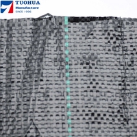 PP tissé couverture de sol maille tapis de mauvaises herbes rouleau anti herbe tissu de contrôle des mauvaises herbes