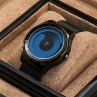 Часы Swirl Galaxy для мужчин и женщин с сетчатым ремешком из нержавеющей стали