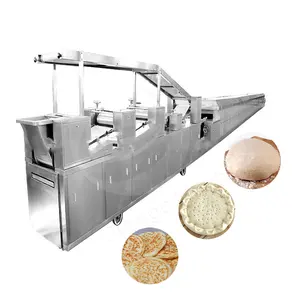 ORME Tandoori bahasa Arab Naan pembuat roti ukuran besar mesin pembuat roti pembuatan Pita roti lini produksi