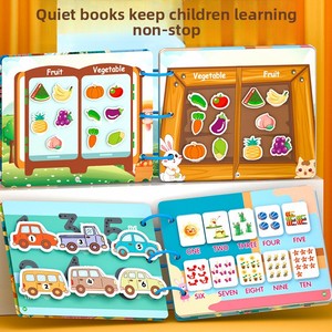 <span class=keywords><strong>Livre</strong></span> d'activités éducatif transfrontalier pour enfants, avec autocollants, à rabats et à déchirer, en anglais - Product Image 2