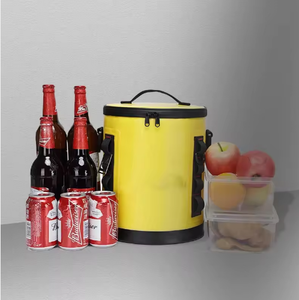 Sac isotherme de camping portable, grande capacité, sac isotherme en PVC pour la livraison de nourriture, sacs de rangement isothermes pour la nourriture, le vin, les pique-niques - Product Image 3
