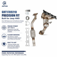 Convertisseur catalytique compatible avec Jeep Compass 2.4L 4WD 2007-2017 GRT1789210
