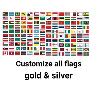 Vendita all'Ingrosso di Charm con Bandiere Nazionali 10*7mm in Acciaio Inox <span class=keywords><strong>per</strong></span> Braccialetti Fai-da-Te, Gioielli <span class=keywords><strong>per</strong></span> Uomo, Donna e Coppie - Product Image 3