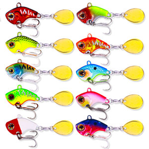 Señuelo de Pesca Giratorio Mini VIB de Metal para Hielo, 9g, 14g, 16g, 21g, para Pesca Jigging en Ríos y Lagos - ¡Venta Caliente! - Product Image 1