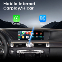 Autoradio Android 14 12,3 pouces 680 Cpu avec CarPlay et Android Auto pour Lexus 300 ES 350H 2013-2022