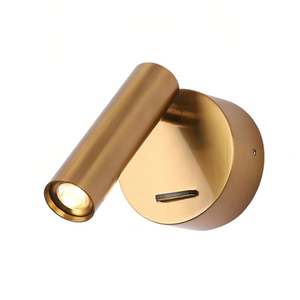 Projecteur mural rotatif pour chevet d'hôtel, interrupteur pour l'apprentissage et la lecture, spots muraux - Product Image 4