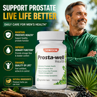 Prosta Health Saw Palmetto : Complément Herbal pour la Santé de la Prostate et le Soutien des Symptômes Urinaires chez l'Homme