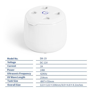 Nettoyeur ultrasonique UV électrique pour prothèses dentaires, bijoux, brosses cosmétiques pour usage domestique et hôtelier - Product Image 5