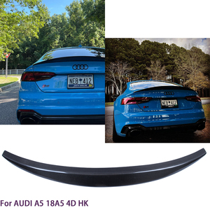 For A5 S5 RS5 B9 4Door Sportback Style Carbon Fiber Rear Spoiler Trunk Wing 2016-2025 - Product Image 2