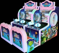 Équipement de terrain de jeu Ice Man, adultes et enfants Simulateur Machine de jeu d'arcade Machine de tir électronique Pistolet à eau