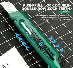 Cutter robuste extra-dur, grand format, pour papier peint, ouvre-boîte domestique, couteau utilitaire de qualité industrielle - Product Image 5