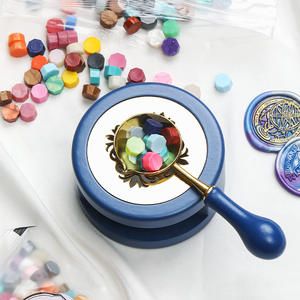 Gránulos de cera octogonales para sellar, 500 g, colores mixtos, para sellar y estampar, suministros para manualidades - Product Image 2