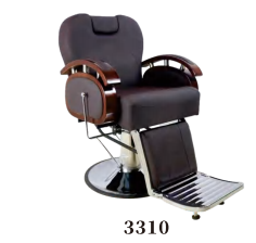 Sillón de Barbería para Hombre, Plegable y con Altura Ajustable, Diseñado para Uso Retro en Salón de Belleza - Product Image 5