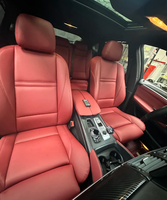 Ensemble complet de housses de siège en cuir Nappa de luxe personnalisées, adaptées aux modèles BMW Série 3, Série 7, X1, X2, X3, X6, Série 1
