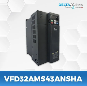 Delta MS300 VFD32AMS43ANSHA อินเวอร์เตอร์สามเฟส 380~480V 15KW 20HP VFD - Product Image 1
