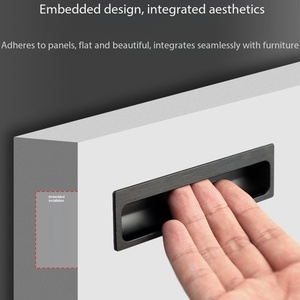 Kenop & Gagang Kabinet Dapur Seng Modern, Aksesoris Pintu Laci Lemari & Furnitur Hotel/Kamar Tidur dengan Pemasangan Mudah - Product Image 2