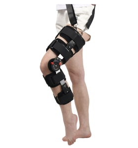 HKJD regolabile ortopedico medicale incernierato ROM ginocchiera Op immobilizzatore tutore gambe tutore per il recupero di stabilizzazione - Product Image 3