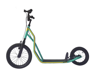 Nouveau modèle 2026 en promotion : Trottinette de sécurité <span class=keywords><strong>REDZONE</strong></span> pour enfants, deux roues 16'' et 12'', acier Hi-ten, capacité de charge 150 kg, hauteur réglable - Product Image 1
