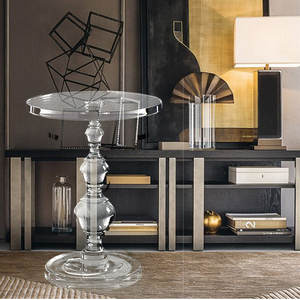 Moderne Heldere Acryl Salontafel Hoge Kwaliteit Woonkamer Meubels Transparante Bijzettafel Voor Kleine Kamers Voor Thuisgebruik - Product Image 4