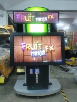 Machine de jeu vidéo d'arcade Fruit Ninja à écran tactile et à monnayeur avec distribution de tickets