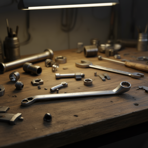 Double Open End Wrench 10mm 12mm Metric Combination <b>Spanner</b> <b>Tool</b> - Product Image 3