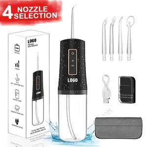 Rechargeable Smart Cordless Portable Electric Teeth Cleaning Dental Oral Irrigator Water Flosser For Teeth Dental Water Jet