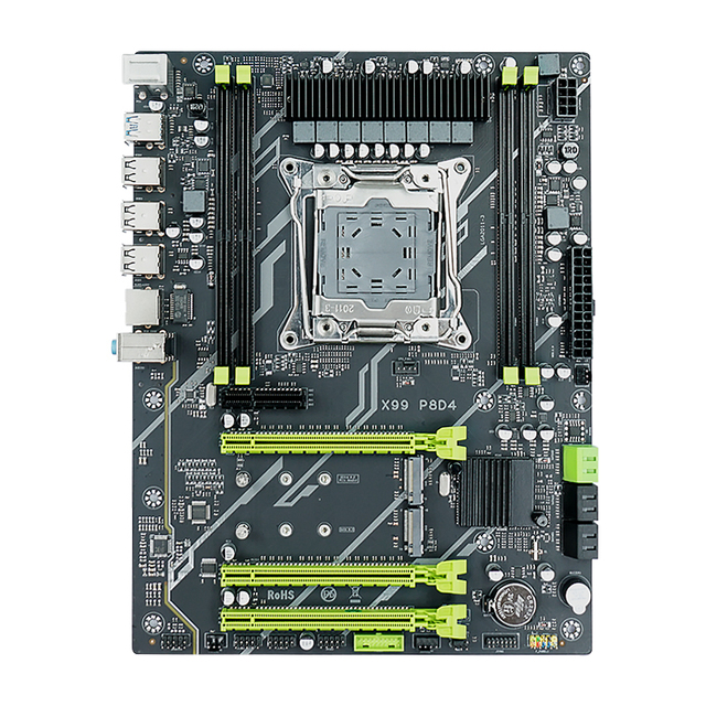 New Intel Desktop Motherboard DDR4 Four Channels 2133 2400 2666 2933 3200 MHz 128GB RAM Support Computer Main Board