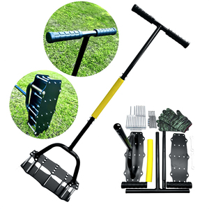 Aérateur manuel de sol à ressort, <span class=keywords><strong>outil</strong></span> de jardinage <span class=keywords><strong>pour</strong></span> ameublir le sol et économiser du travail - Product Image 3