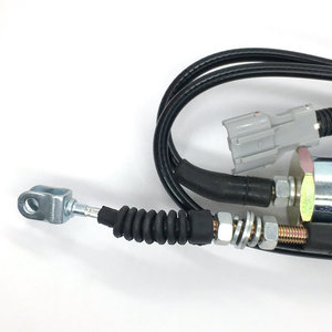 โซลินอยด์วาล์วปิดเครื่องยนต์ฮุนได รุ่น 11V6-6330 สำหรับรถขุด R215-9 - Product Image 3