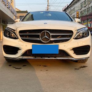 Grille de pare-chocs avant Mercedes-Benz Classe C W205 2015-2018 en plastique, style AMG, pièce de modification pour prise d'air - Product Image 3