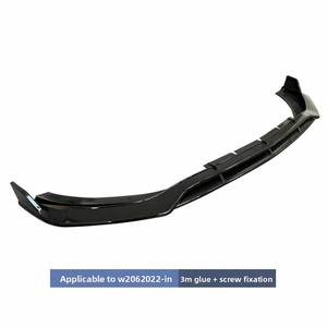Spoiler de pare-chocs avant pour <span class=keywords><strong>Mercedes</strong></span> <span class=keywords><strong>Benz</strong></span> Classe C W206 2022+ Style Rocket PP Noir brillant Kit carrosserie - Product Image 3