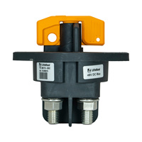 Interrupteurs de déconnexion de batterie 880175-0002 DPST 2 pôles 500A 48V IP67/IP69K en métal et ABS pour les machines de construction minière